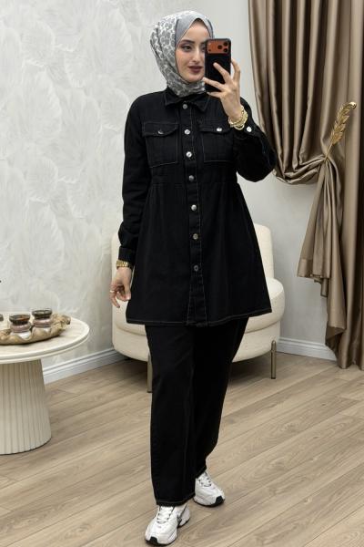 Elçin Takım Siyah