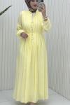 Gizem Elbise Sarı