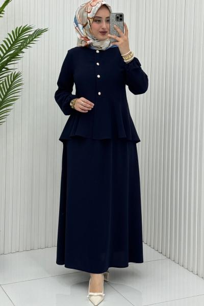 Naz Etek Takım Lacivert