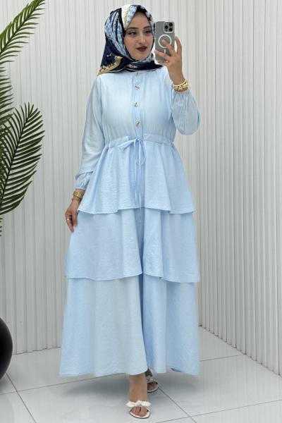 Şevval Elbise Bebe Mavisi