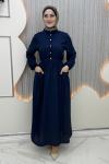 Armin Cepli Elbise Lacivert