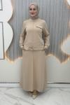 Aymina Etekli Takım Krem
