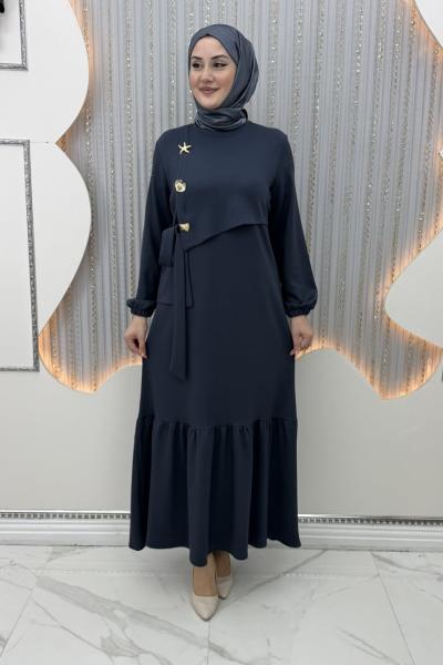 Begüm Elbise Antrasit