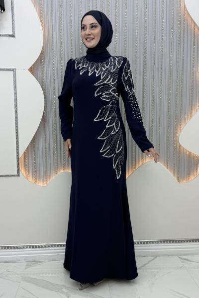 Denizkızı Abiye Lacivert