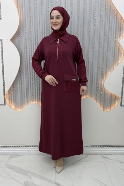 Elmin Elbise Bordo