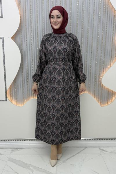 Etnik Elbise  Siyah