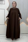 Ilım Elbise Kahverengi