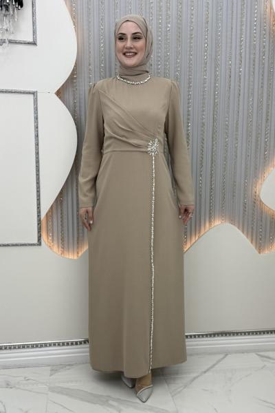 Kışmasalı Abiye Vizon