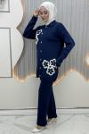 Kua Pantolonlu Takım Lacivert
