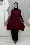 Lavinya Triko Tunik Bordo