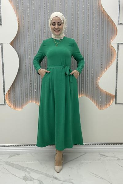 Laysa Elbise Mint Yeşili