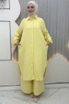 Lina Pantolonlu Takım Sarı