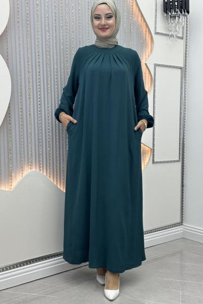 Mariy elbise 54 beden e kadar Zümrüt