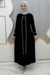 Meltem Kapaklı Abiye Siyah