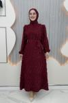 Selma Elbise Bordo