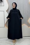 Selvi elbise Lacivert