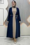 Simay Elbiseli Hırka Lacivert