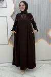 Sultan Elbise Kahverengi