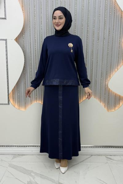 Zalen Etekli Takım Lacivert