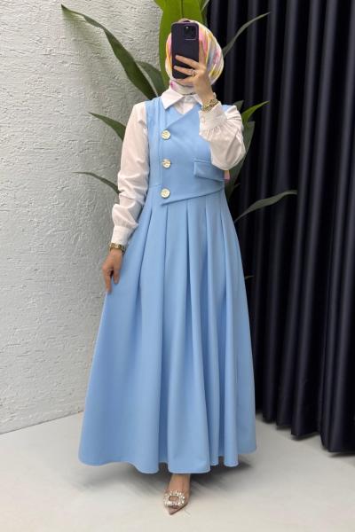 Bebe Mavi Afitap Tesettür Giyim