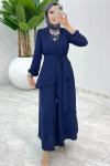 Lacivert Özge Takım Tesettür Giyim
