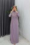Mürdüm Alya Tasarım Elbise Tesettür Giyim