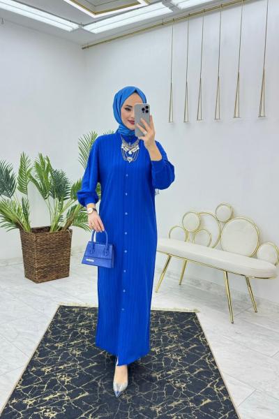 Saks Gülşen Kap Elbise Tesettür Giyim