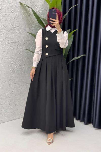 Siyah Afitap Tesettür Giyim