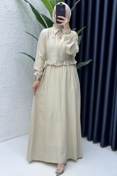 Taş Hüda Elbise Tesettür Giyim