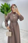 Toprak Premium Paris Elbise Tesettür Giyim