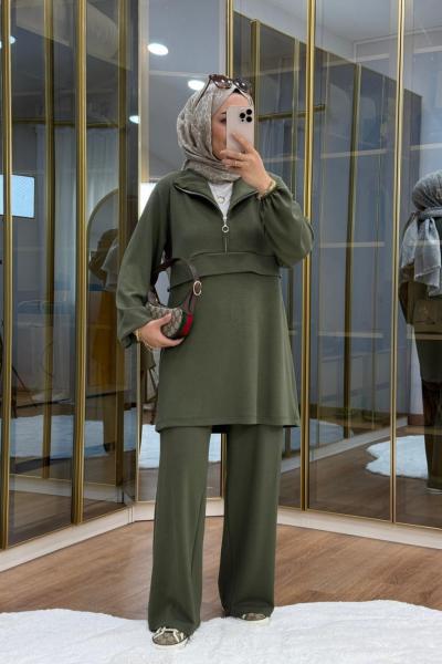 Aller Detaylı Oysho Takım Haki