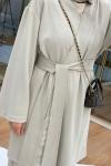 Oysho Kimona Takım  Bej