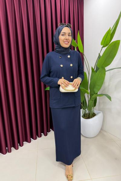 Senora Oysho Etekli Takım Lacivert