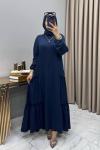 Cansel Elbise Lacivert