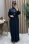 Cazibe Elbise Lacivert