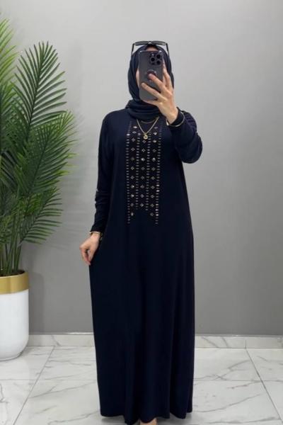 Efsun Elbise Lacivert