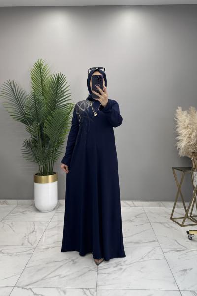 Habibe Elbise Lacivert