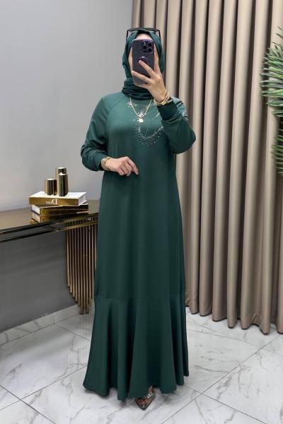 Seven Abiye Elbise Zümrüt