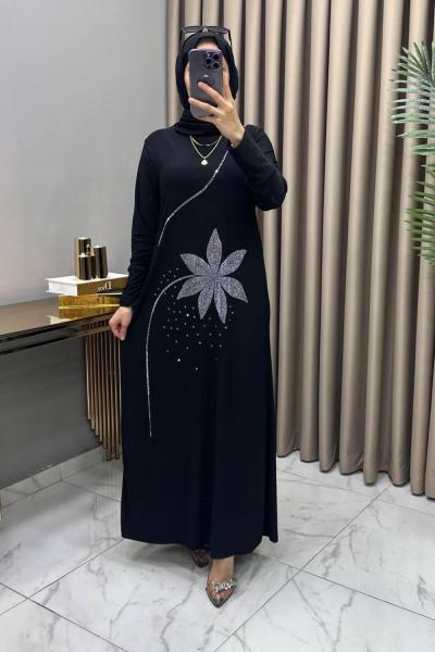 Tanem Abiye Elbise Siyah