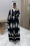 Zilan Elbise Siyah-Beyaz