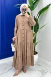 Leydi Elbise - Camel