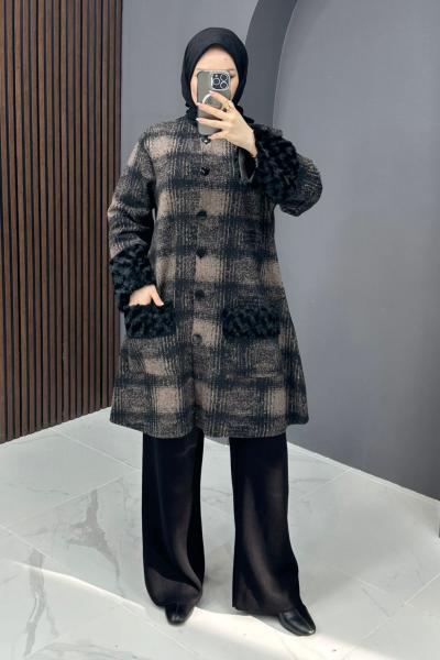 Nejla Parka - Kahverengi