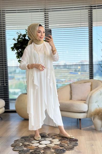 1009 Ala Takım Ekru