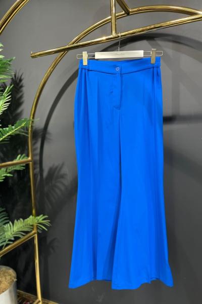 12-1091 İspanyol Paça Pantolon Saks
