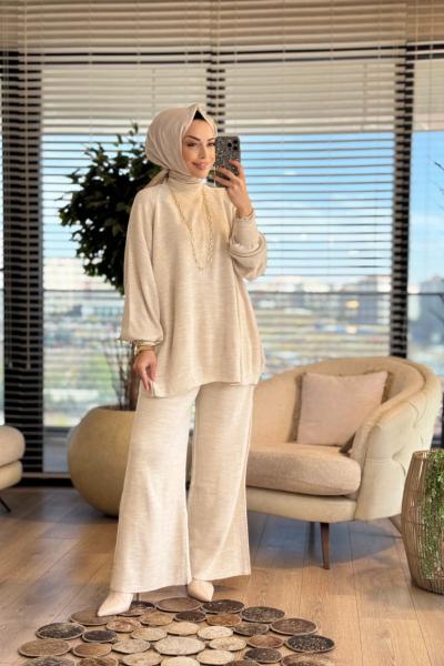 14101 Alya Takım Bej