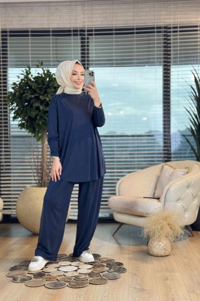 22707 Etek Ucu Oval Basic Takım Lacivert