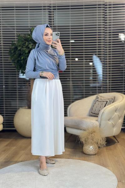 24294 Drapeli Bluz Gri