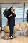 26605 Efsun Kapşonlu Oshyo Takım Siyah