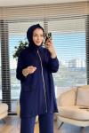 26622 Dilek Osyho Taşlı Takım Lacivert