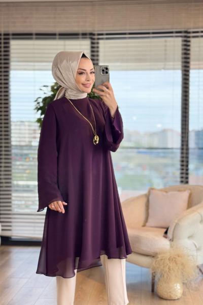 3003 Seher Tunik Mürdüm